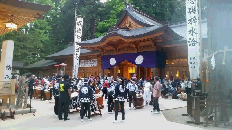 穂高神社の式年御遷宮